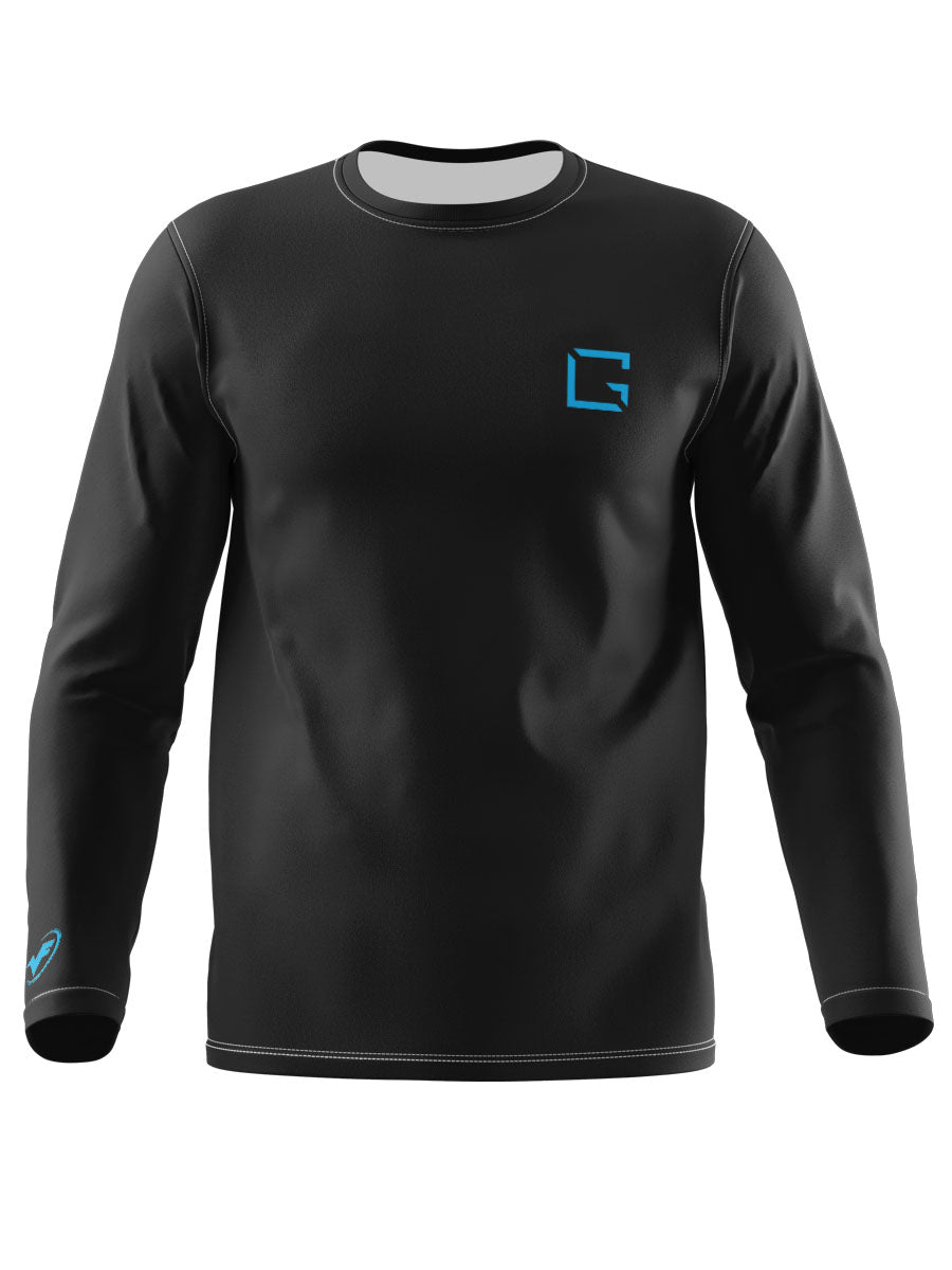 Griffen Titanium Long Sleeve Crew Neck