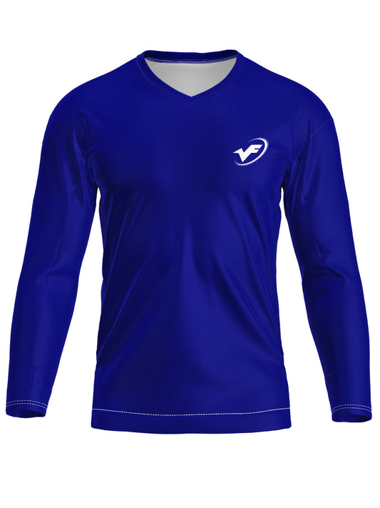 Titanium Long Sleeve V-Neck